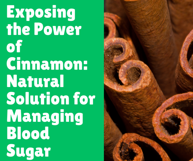 Exposing the Power of Cinnamon_ Natural Solution for Managing Blood Sugar