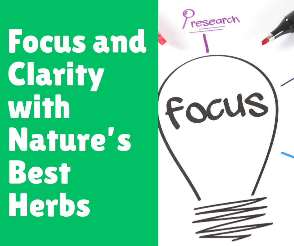 Focus and Clarity with Nature’s Best Herbs