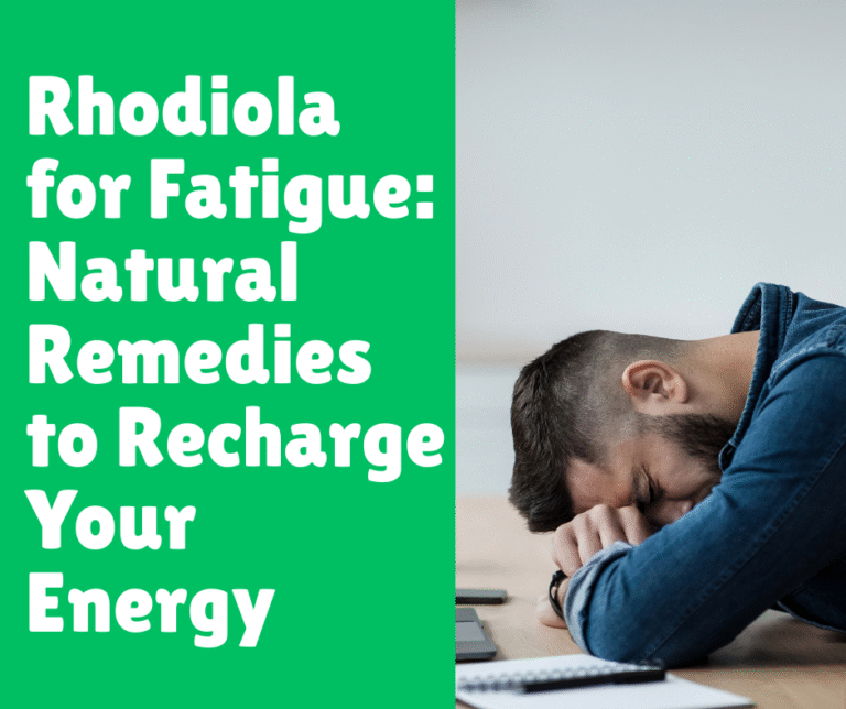 Rhodiola for Fatigue_ Natural Remedies to Recharge Your Energy