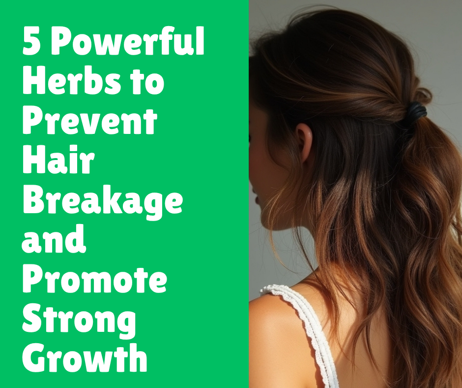 5 Powerful Herbs to Prevent Hair Breakage and Promote Strong Growth