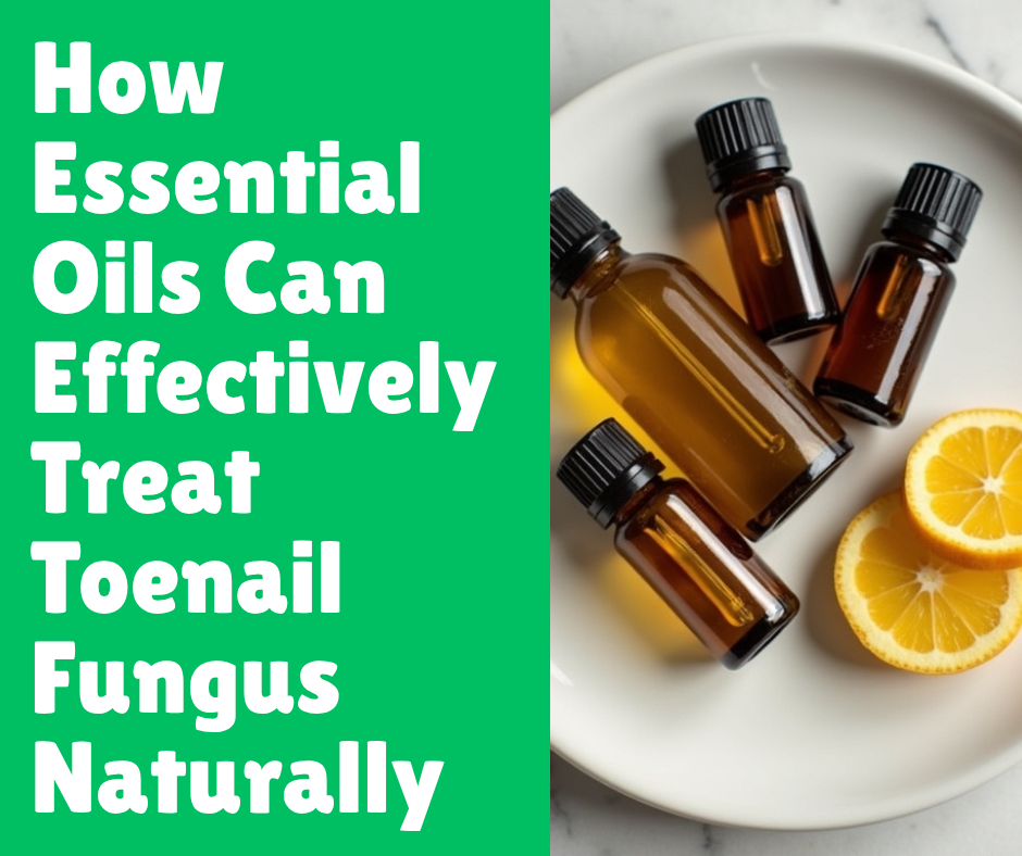 How Essential Oils Can Effectively Treat Toenail Fungus Naturally