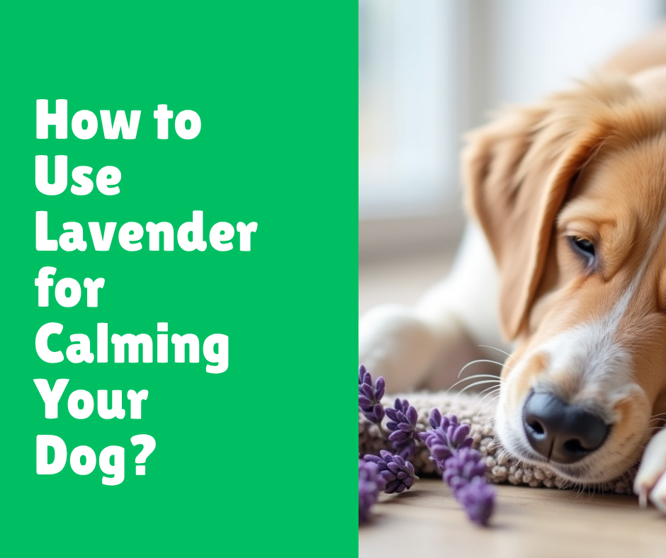 How to Use Lavender for Calming Your Dog