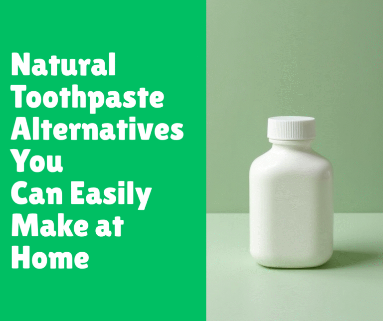 Natural Toothpaste Alternatives You Can Easily Make at Home