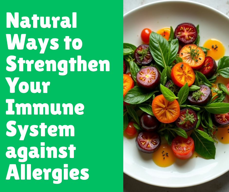 Natural Ways to Strengthen Your Immune System against Allergies