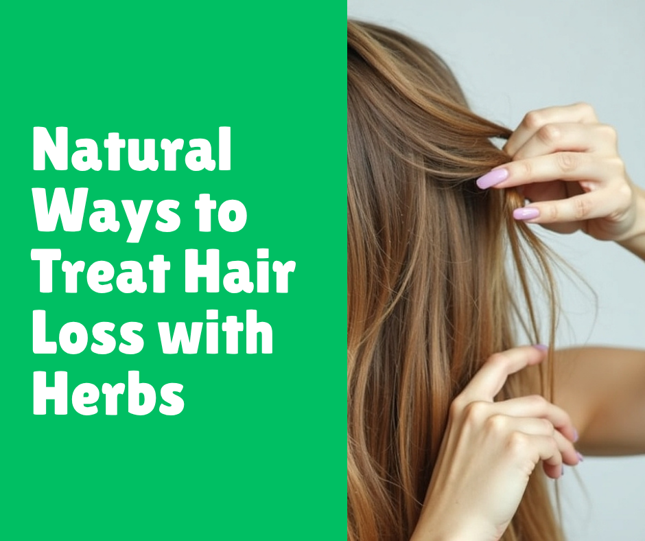 Natural Ways to Treat Hair Loss with Herbs