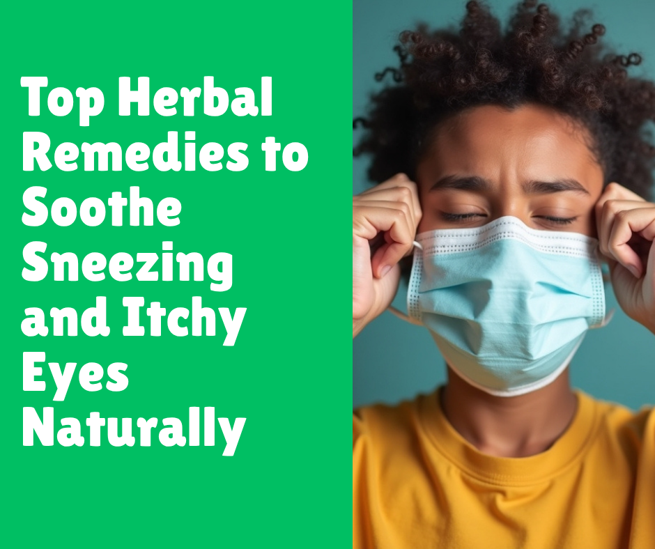 Top Herbal Remedies to Soothe Sneezing and Itchy Eyes Naturally