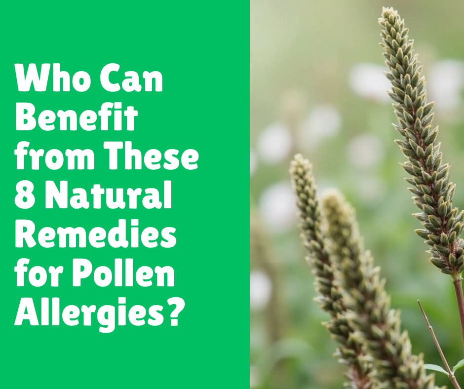 Who Can Benefit from These 8 Natural Remedies for Pollen Allergies?