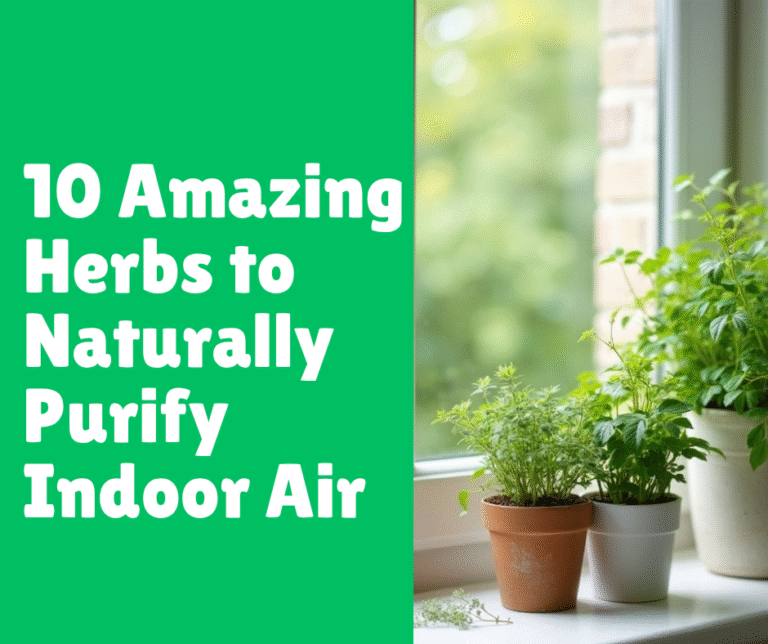 10 Amazing Herbs to Naturally Purify Indoor Air