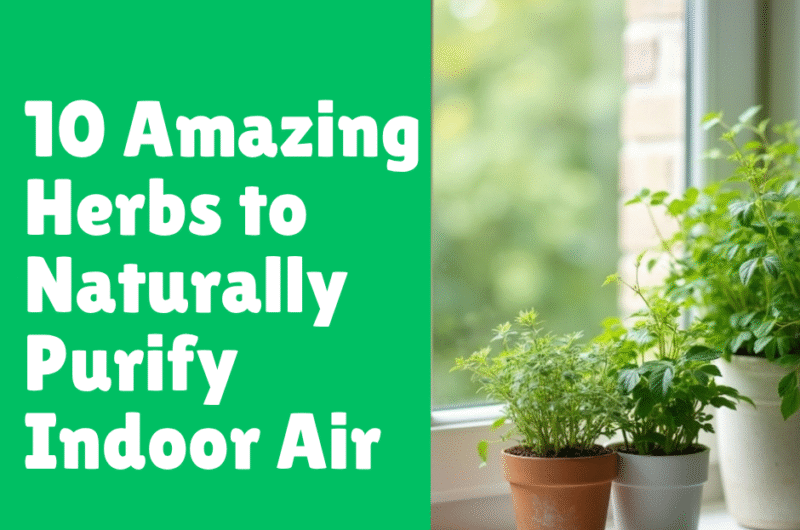 10 Amazing Herbs to Naturally Purify Indoor Air
